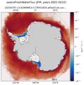 JFM seaIceFreshWaterFlux