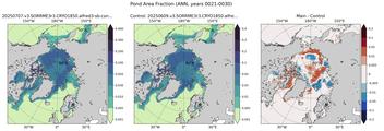 ANN Climatology Map of Northern-Hemisphere Fraction of Cell Covered in Ponds