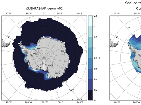 Southern-Hemisphere Sea-Ice Thickness
