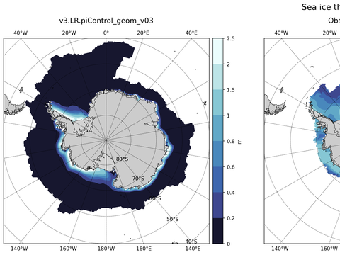 Southern-Hemisphere Sea-Ice Thickness
