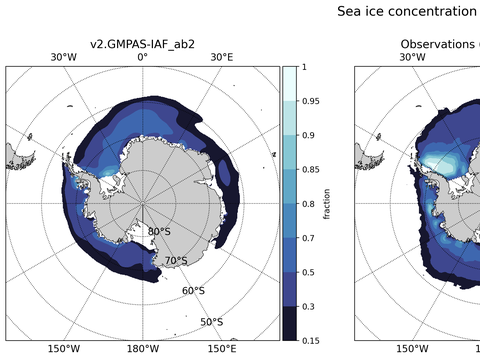 Antarctic Extended Southern-Hemisphere Sea-Ice Concentration