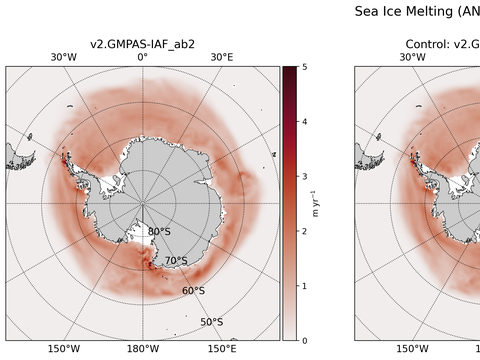 Antarctic Extended Southern-Hemisphere Sea Ice Melting