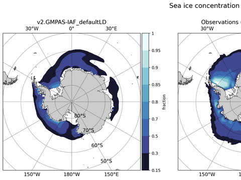 Antarctic Extended Southern-Hemisphere Sea-Ice Concentration