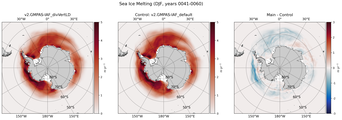 DJF DJF Climatology Map of Southern-Hemisphere Sea Ice Melting