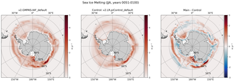 JJA JJA Climatology Map of Southern-Hemisphere Sea Ice Melting