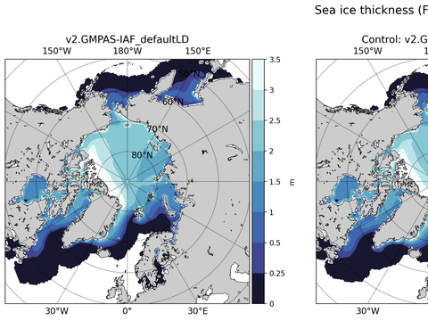 Arctic Extended Northern-Hemisphere Sea-Ice Thickness