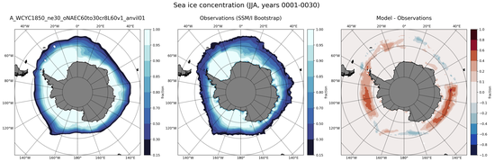 JJA Climatology Map of Southern-Hemisphere Sea-Ice Concentration