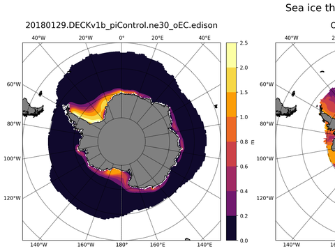 Southern-Hemisphere Sea-Ice Thickness