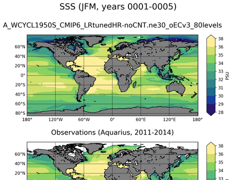 Global Sea Surface Salinity