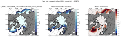 JFM Climatology Map of Northern-Hemisphere Sea-Ice Concentration