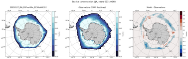 JJA Climatology Map of Southern-Hemisphere Sea-Ice Concentration