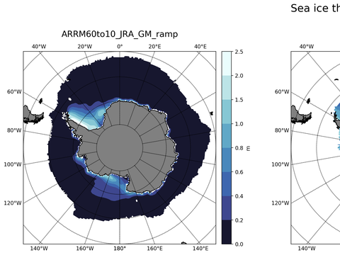 Southern-Hemisphere Sea-Ice Thickness