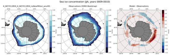 JJA Climatology Map of Southern-Hemisphere Sea-Ice Concentration