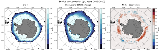 JJA Climatology Map of Southern-Hemisphere Sea-Ice Concentration
