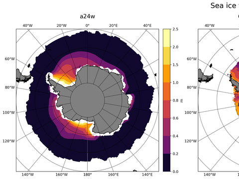 Southern-Hemisphere Sea-Ice Thickness