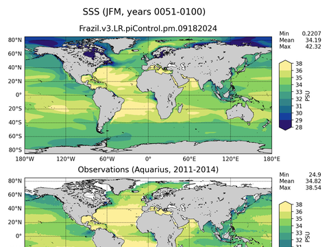 Global Sea Surface Salinity