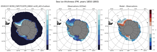 FM Climatology Map of Southern-Hemisphere Sea-Ice Thickness.