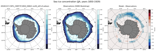 JJA Climatology Map of Southern-Hemisphere Sea-Ice Concentration