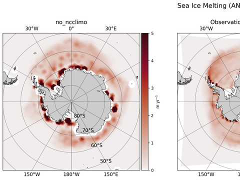 Antarctic Extended Southern-Hemisphere Sea Ice Melting