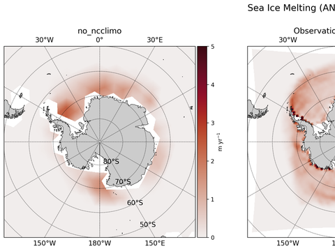 Antarctic Extended Southern-Hemisphere Sea Ice Melting