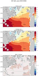 JAS Mean Sea Surface Temperature