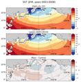 JFM Mean Sea Surface Temperature