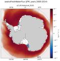 JFM seaIceFreshWaterFlux