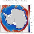 JAS seaIceFreshWaterFlux