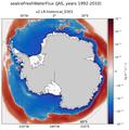 JAS seaIceFreshWaterFlux