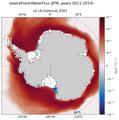JFM seaIceFreshWaterFlux