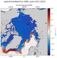 OND seaIceFreshWaterFlux