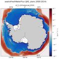 JAS seaIceFreshWaterFlux