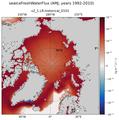 AMJ seaIceFreshWaterFlux