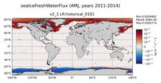 AMJ seaIceFreshWaterFlux