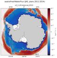 JAS seaIceFreshWaterFlux