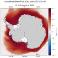 JFM seaIceFreshWaterFlux