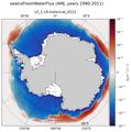 AMJ seaIceFreshWaterFlux