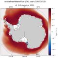 JFM seaIceFreshWaterFlux