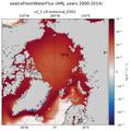 AMJ seaIceFreshWaterFlux