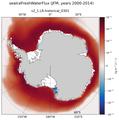 JFM seaIceFreshWaterFlux