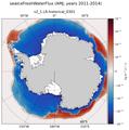 AMJ seaIceFreshWaterFlux