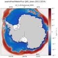 JAS seaIceFreshWaterFlux