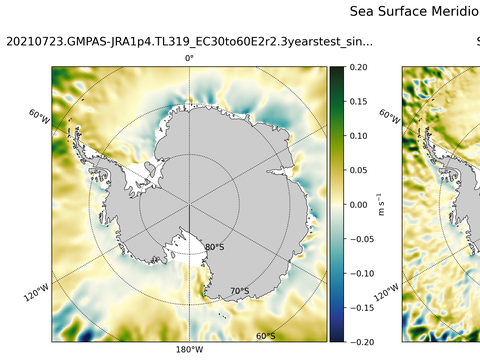 Antarctic Meridional Velocity