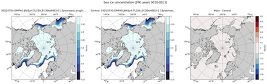 JFM Climatology Map of Northern-Hemisphere Sea-Ice Concentration