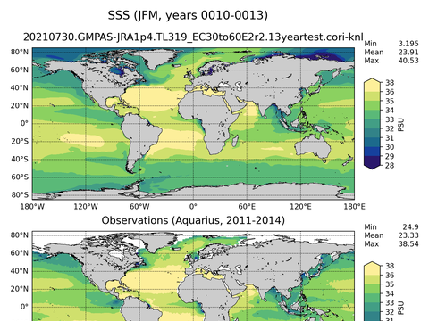 Global Sea Surface Salinity