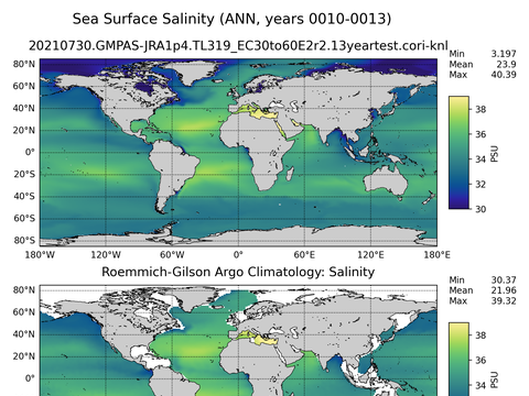 Global Argo Salinity