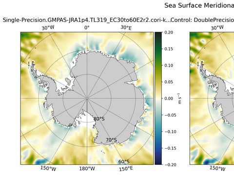 Antarctic Meridional Velocity