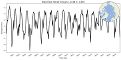 Transport through the Denmark Strait Transect