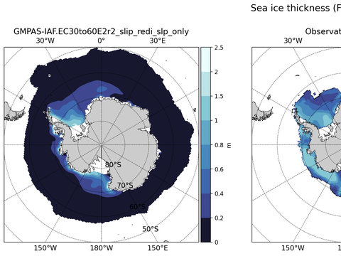 Antarctic Extended Southern-Hemisphere Sea-Ice Thickness