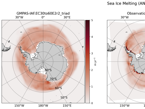 Antarctic Extended Southern-Hemisphere Sea Ice Melting